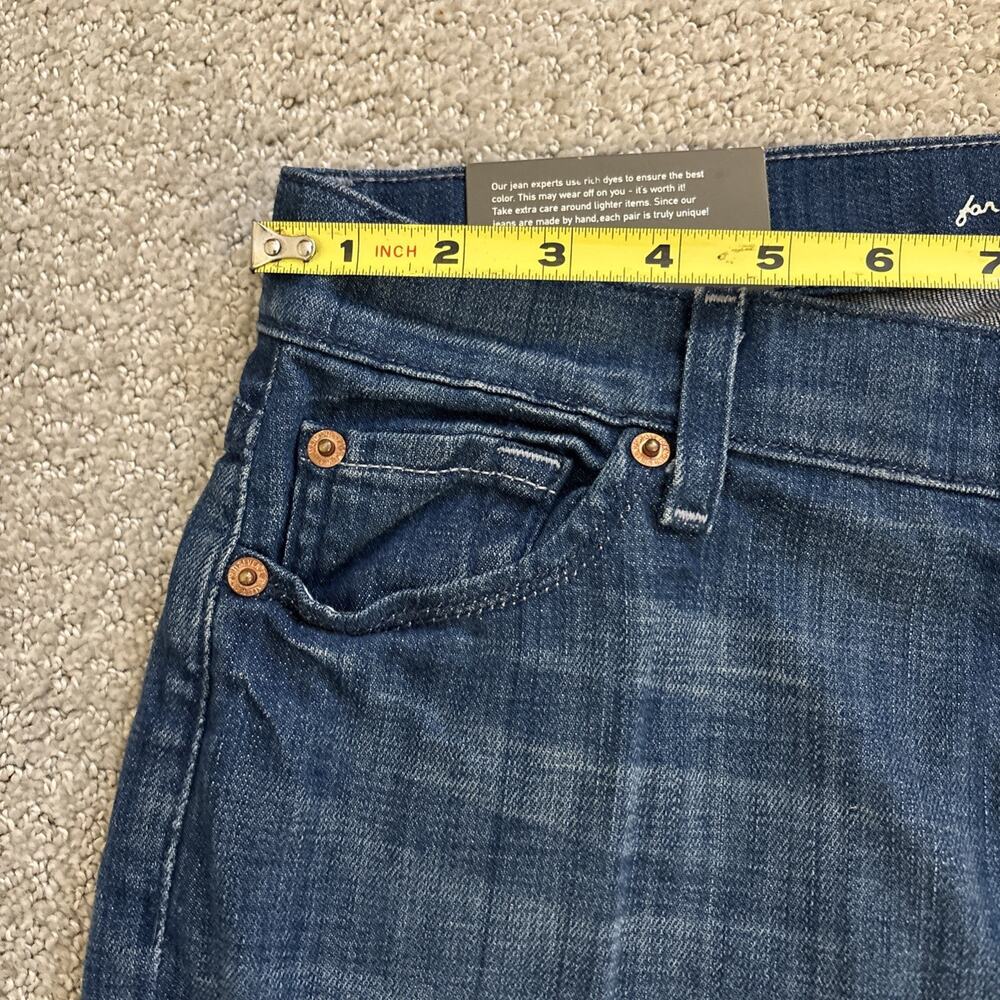 7 For All Mankind Charlize Slim Flare Jeans Women's Size 28 NWT Western Cowgirl - Picture 5 of 11